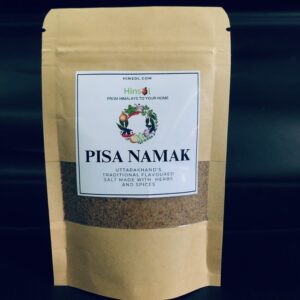 🧂 Pahadi Pisa Namak – Traditional Hara Namak from Uttarakhand (Pisyu Loon)